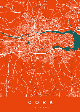 Cork City Map