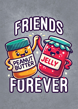 Friends Forever Peanut Butter & Jelly