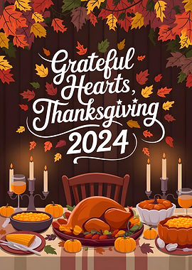 Grateful Hearts Thanksgiving Feast 2024