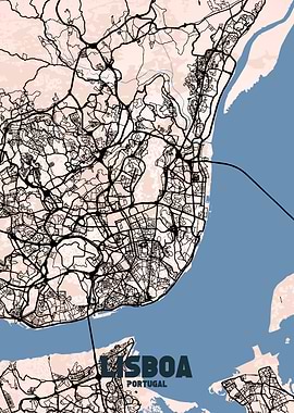 Lisboa City Map