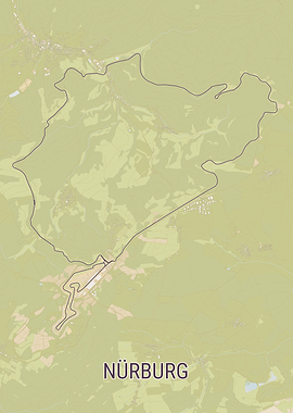 Nürburgring Map