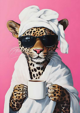 Leopard in a Robe