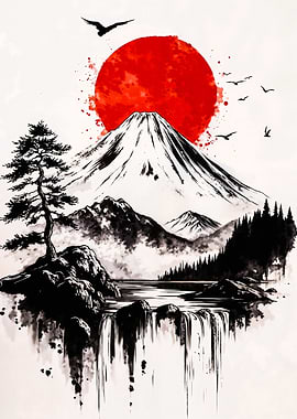 Landscape Mount Fuji