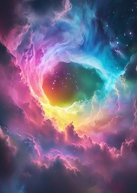 Cosmic Nebula Clouds