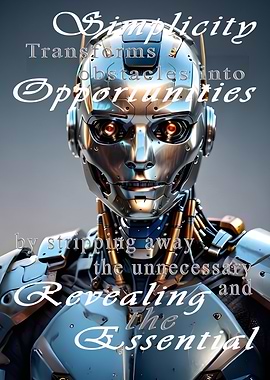 Robot Simplicity Poster