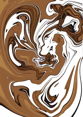 Abstract Swirling Pattern