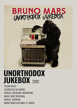 Bruno Mars Unorthodox Jukebox Album Art