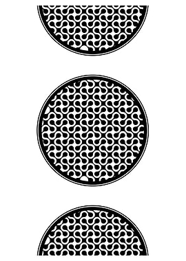 Black and White Geometric Art