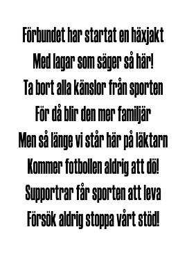 Football Anthem Sweden