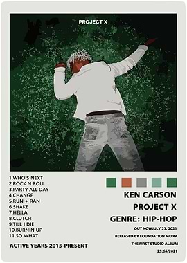 Ken Carson Project X Album Cover