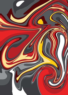 Abstract Swirling Pattern