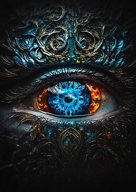 Mystical Eye Art