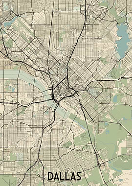 Dallas City Map