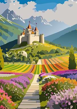 Castle in the Valley