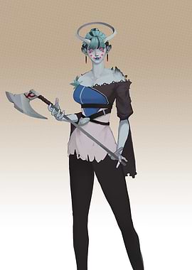 Chia, Fantasy Warrior