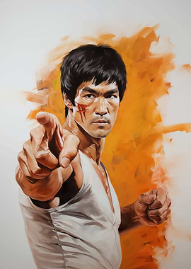 Bruce Lee Portrait