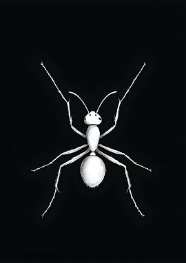 Animal White Ant Fan Art