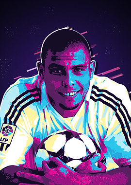 Ronaldo Soccer Art