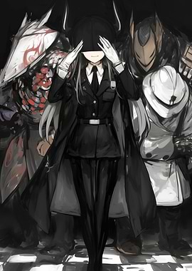 Anime Girl in Uniform