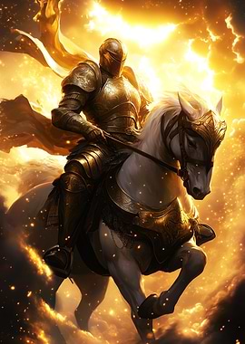Golden Paladin in The Battle