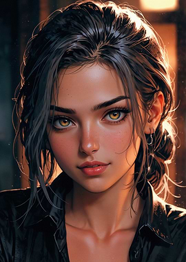 Digital Portrait of a Woman