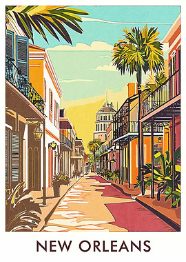New Orleans Street Scene
