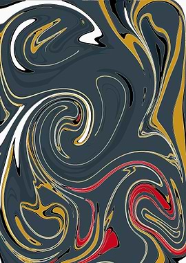 Abstract Swirling Pattern