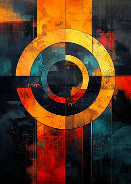 Abstract Geometric Art