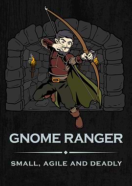 Roleplaying Character - Gnome Ranger