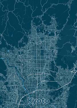 Kyoto City Map