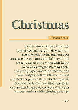 The true Christmas Definition