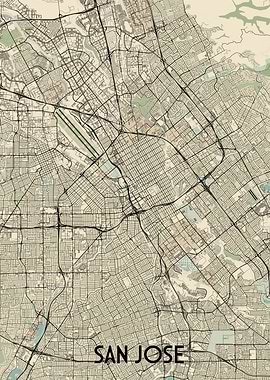 San Jose City Map