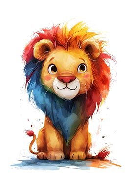 Rainbow Lion