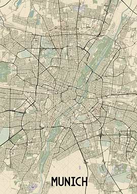 Munich City Map