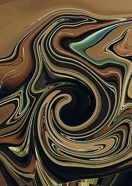 Abstract Swirling Pattern