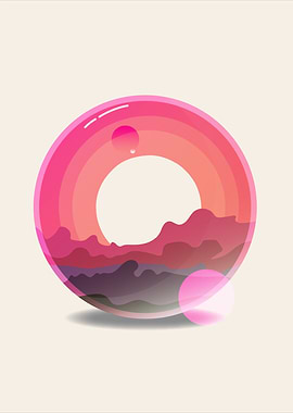 Glass Planet - Pink Paradise