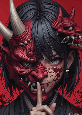 Demon Mask Girl