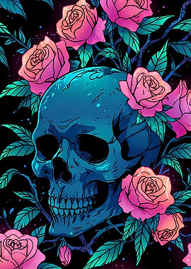 Skull and Roses