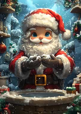 Santa Claus Christmas Illustration