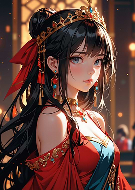 Anime Princess Portrait