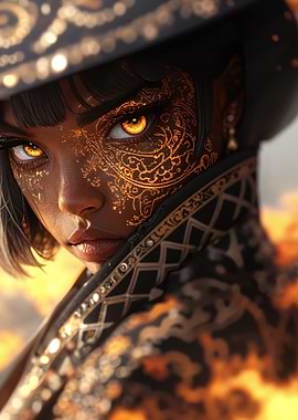 Golden Eyes, Fiery Gaze