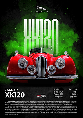 Jaguar XK120 Classic Car