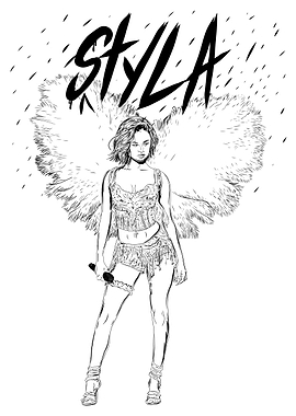 Styla Angel Illustration
