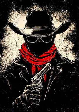 Cowboy with Gun
