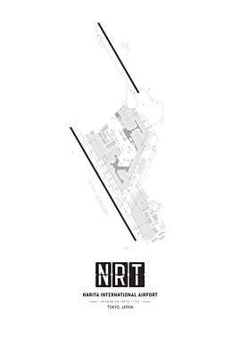 Narita Airport Map