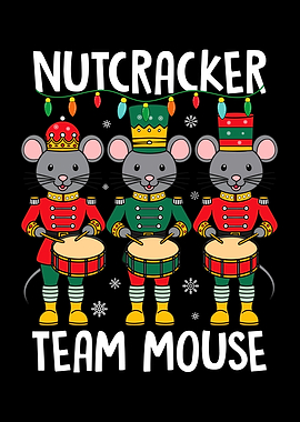 Nutcracker Mouse Drummers