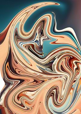 Abstract Swirling Pattern