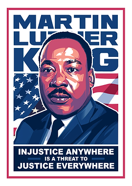 Martin Luther King Jr Poster