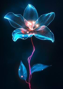 Neon Flower