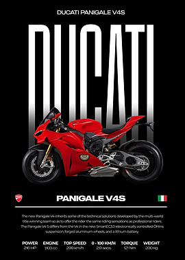 Ducati Panigale V4S Motorcycle